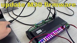 M30 firmware update for solar cell/generator for Negative power value