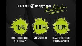 18% mehr Umsatz mit Happyhotel!