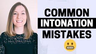 Common Intonation Mistakes- American English Accent Training