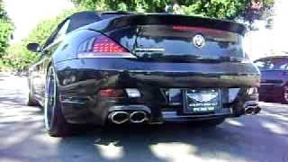 Multi Auto Group Presents the 2006 BMW 645cic with a Custom Sebring Exhaust