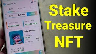 StakeTreasure NFT | How To Stake Treasure NFT | Treasure NFT Kaise Stake Kare