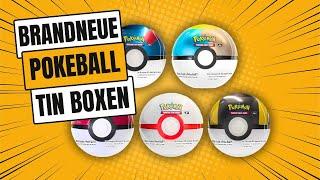 WAHNSINN Überraschung mit den NEUEN Pokeball Herbst 2024 TIN BOXEN | Pokémon Karten Opening