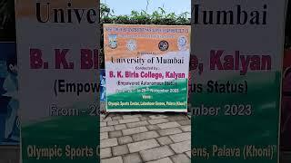 Lawn Tennis of University of Mumbai and BK Birla College Mumbai at Palava