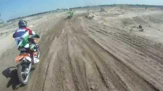 racing between me @rider77 and barak101 moto 1