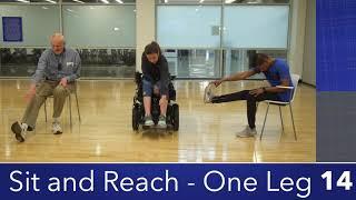 Modified Exercise: Sit and Reach One Leg