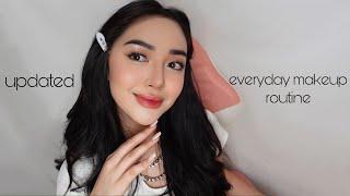 UPDATED EVERYDAY MAKEUP ROUTINE USING PRODUCTS TIKTOK MADE ME BUY ON SHOPEE  | Andrea Angeles