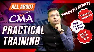 CMA Practical Training | CMA Articleship | All About CMA Training