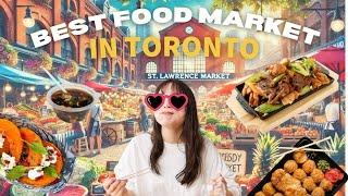 Best Food Market in Toronto Canada-St Lawrence Market- Vlog- March 2025