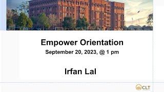 Empower Orientation