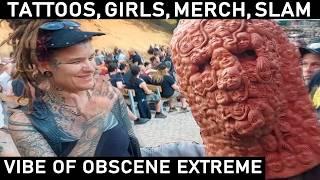 OBSCENE EXTREME FESTIVAL 2023 PEOPLE, ATMOSPHERE AND MERCH