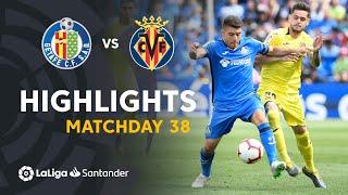 Highlights Getafe CF vs  (2-2)