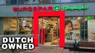 Russian TYPICAL (Dutch) Supermarket Tour: EUROSPAR