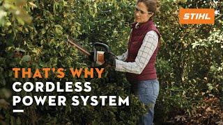 The STIHL AK System: Cordless power | TV commercial 2019 | STIHL