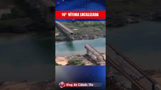 Queda da Ponte entre o Tocantins e maranhão - Vítima na cabine de caminhão é localizada