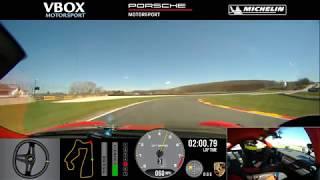 Porsche 911 GT2 RS sets production car lap record at Road America – David Donohue onboard camera