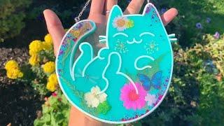 Resin Casting Tutorial How to make a Resin Cat wall hanging | SquidPoxy