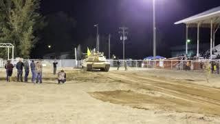Sled Pulling with a Tank