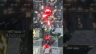 Spider-Man Miles Morales PS5 vs Android