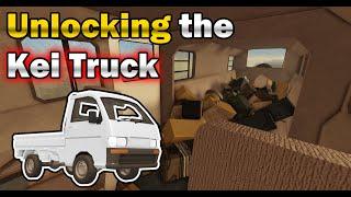 Using the RV and Turkey Launcher to Unlock the Kei Truck on A Dusty Trip