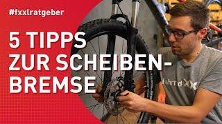 5 TIPPS zur Scheibenbremse