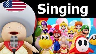 Mario Party 9 〇 All Characters Singing to The Star Spangled Banner