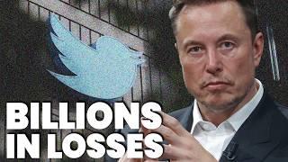 Elon Musk suffers 'billions in losses' after failed Twitter takeover