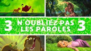 N'oubliez pas les paroles Disney 3 | 20 extraits