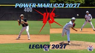 NC CHAMPS 2024 "19 RUNS IN A GAME POWER MARUCCI 2027 VS LEGACY 2027"