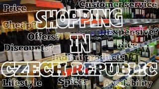 SHOPPING IN PRAGUE | CZECH REPUBLIC | PRICE RANGE | GROCERY#prague #livingexpenses #lifestyle #mallu