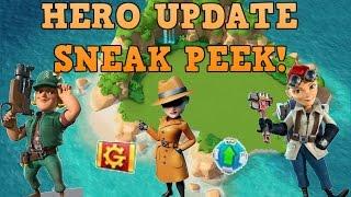 BOOM BEACH - HERO UPDATE SNEAK PEEK!