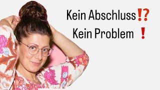 Kein Abschluss⁉️ Kein Problem️– Erfolg durch Mut, Netzwerk & Glück 