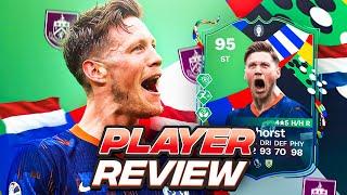 4⭐5⭐ 95 UEFA EURO PATH TO GLORY WEGHORST SBC PLAYER REVIEW | FC 24 Ultimate Team