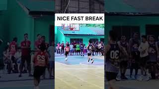 NICE FAST BREAK #fastbreak #basketball #basketballskills #liganglabas