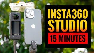 NEW! Insta360 Studio 5.0 in 15 mins BEGINNERS GUIDE