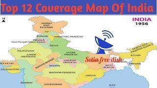 Satellite Coverage Map Of India || Coverage Map || Setia Free Dish || Official Video