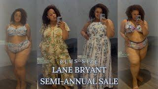 LANE BRYANT DRESSING ROOM TRY ON HAUL | SEMI-ANNUAL SALE - BRAS STARTING AT $19.99 | THE BEST PRICES