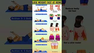 Easy Exercises to Lose Weight Fast At Home #shorts #loseweightfast