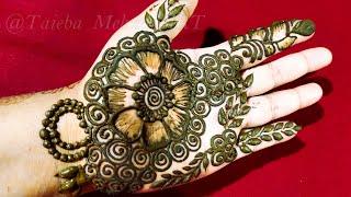 সহজ ও সুন্দর মেহেদী ডিজাইন Mehndi Corner,amritahenna,Lets create craft,By @Taieba Mehndi ART