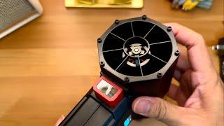 TF64mm Brushless Motor blower Unboxing Test review video | ASMr.anson | Turbo Fan