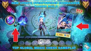 NEW COMMANDER KARINA + META COMBO - BEST MAGIC CHESS STRATEGY - MAGIC CHESS GO GO