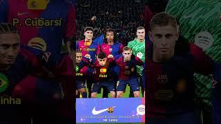Barcelona vs Atlético Madrid || La Liga 24/25 || Round 18 || Barcelona Squad #barcelona #laliga