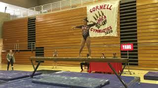 Natalie Yang, Beam - 9.875 (Ivy Classic @ Cornell February 23, 2020)