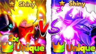 Shiny DOUBLE UNIQUE VEGITO Vs Shiny UNIQUE Aizen, Who Is THE BEST UNIT On Anime Adventures?