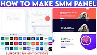 How to Make SMM Panel Website | How to Create SMM Panel 2024