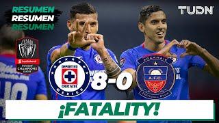 Resumen y goles | Cruz Azul 8-0 Arcahaie | Concachampions 2021 - Octavos | TUDN