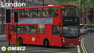 London, Route 3 to Oxford Circus | OMSI 2