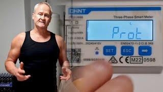 Die Einstellungen beim Solax Smartmeter DTSU666 / ...the settings for the solax smartmeter DTSU666