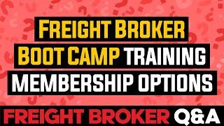 What is Freight Broker Boot Camp?