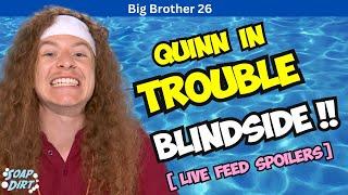 Quinn in Trouble: Blindside Eviction, Big Twist on Big Brother #bigbrother #bb26