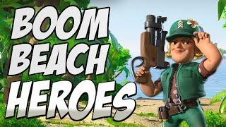 BOOM BEACH HEROES UPDATE// SGT BRICK and Her Abilities